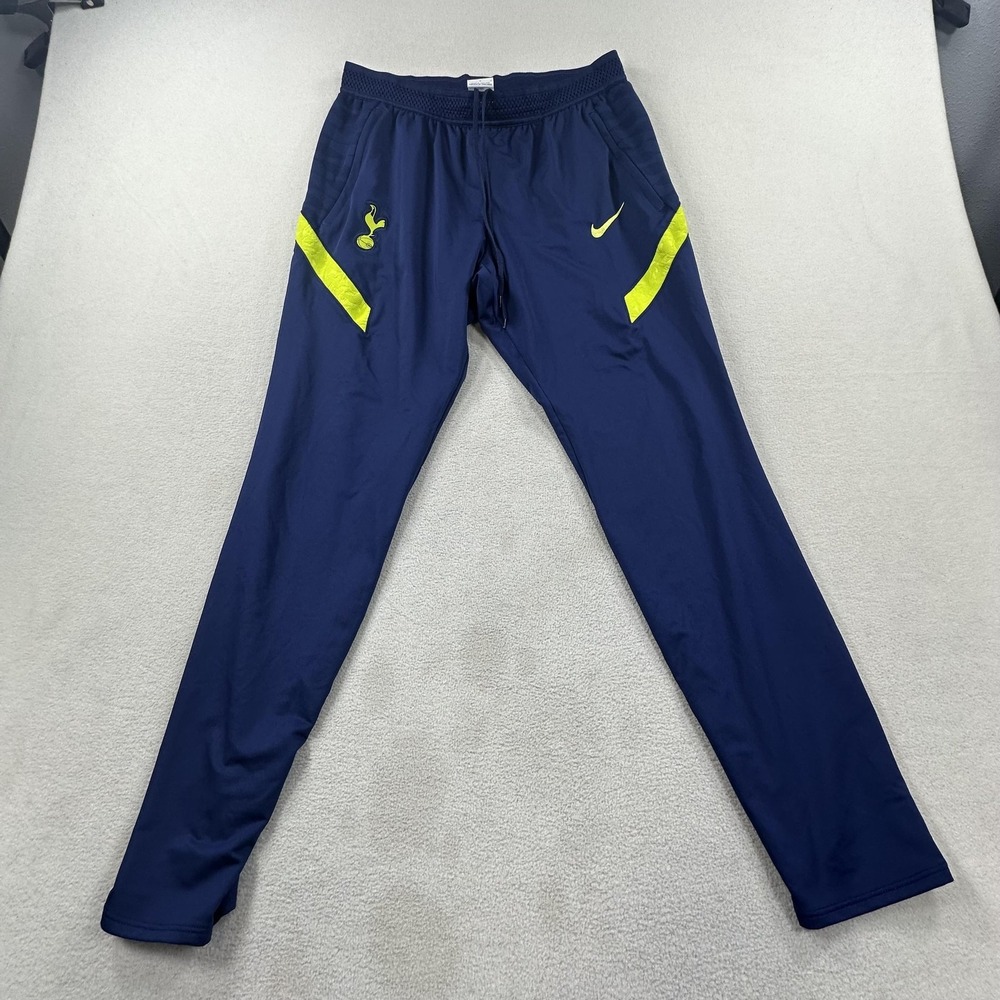 Tottenham Hotspur Pants Mens Large Blue Soccer Nike Dri-FIT Training Joggers